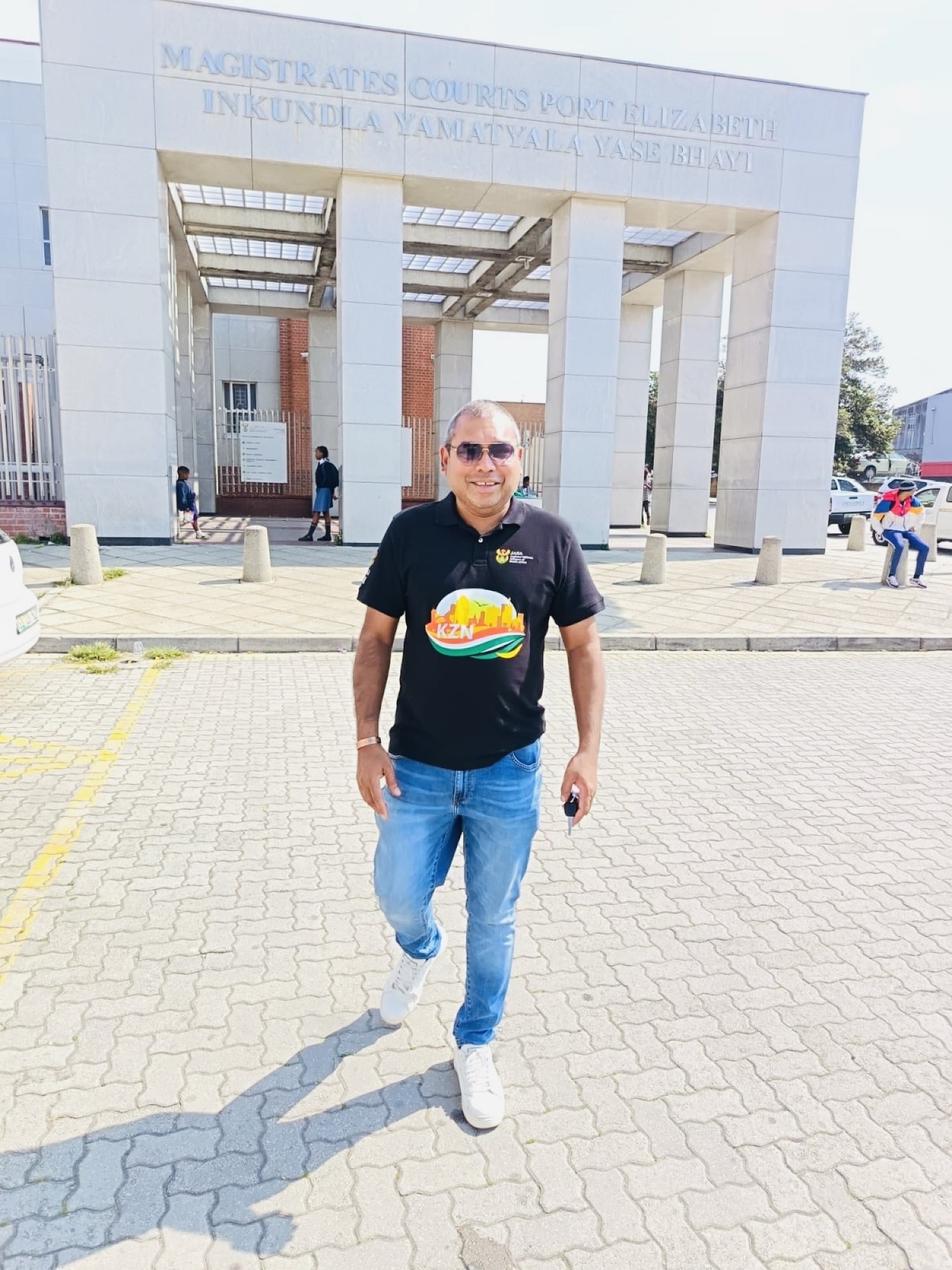 Mr Neelan Karikan at the Port Elizabeth Magistrates’ Courts